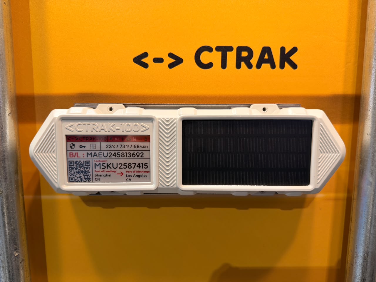 CTRAK container gateway